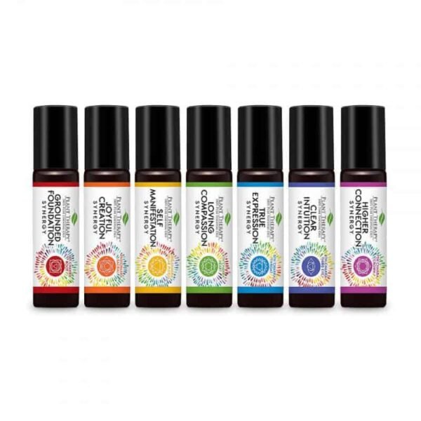 Ptebstchro010 Chakra Synergies Essential Oil Roll On Set 3