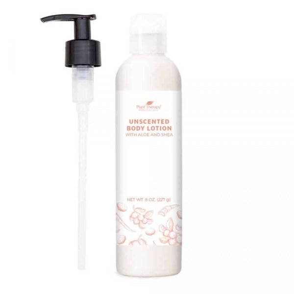 Unscented Body Lotion With Aloe And Shea 8oz Front Pump 960x960