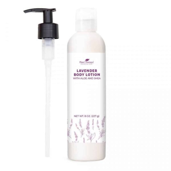Lavender Body Lotion With Aloe And Shea 8oz Front Pump 960x960