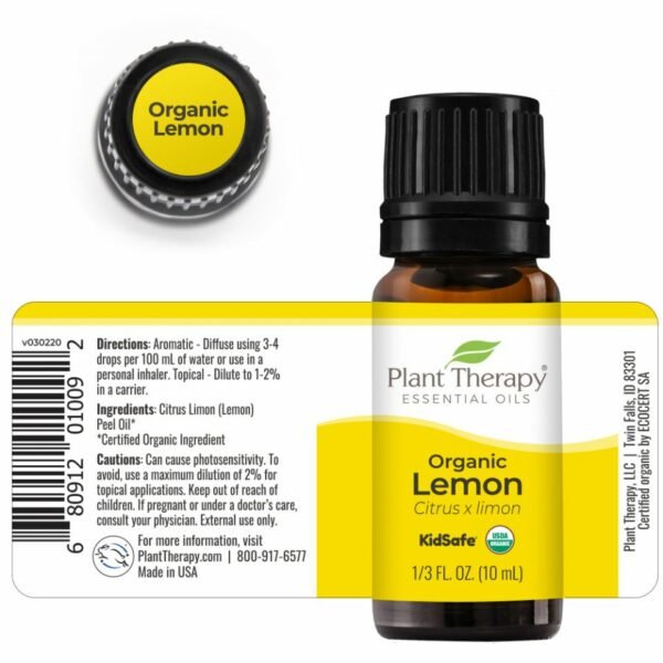 Organic Lemon Eo 10ml Stretch Top 960x960