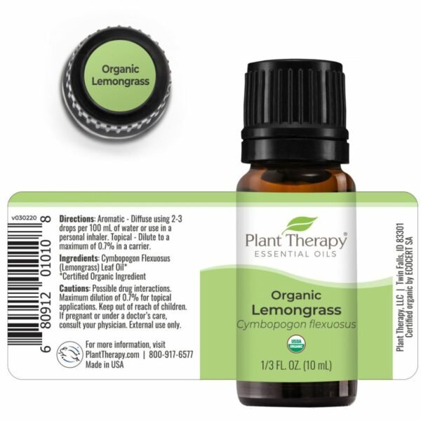 Organic Lemongrass Eo 10ml Stretch Top 960x960
