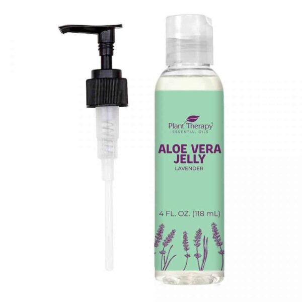 Aloe Vera Jelly Lavender 4oz Pump Front 2 960x960